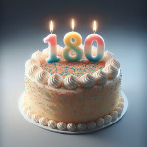 Juhlakakkau 180v